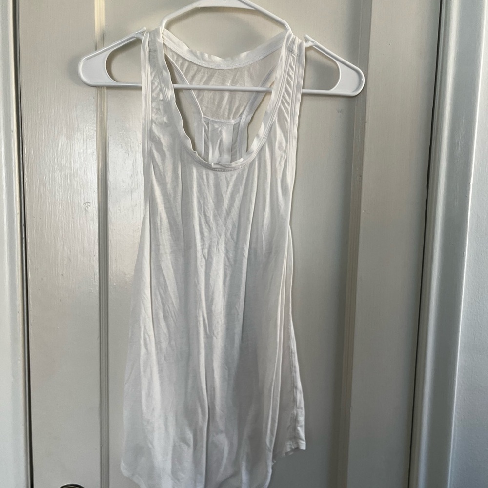 Lululemon White Tank